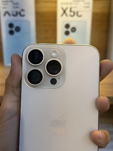 mi store: IPhone 16 Pro Max, Б/у, 256 ГБ, Natural Titanium, Зарядное устройство, Защитное стекло, Чехол, В рассрочку, 90 % — 2