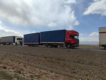 купить колеса на квадроцикл бу: Прицеп, Scania, Тентованный, Б/у — 1