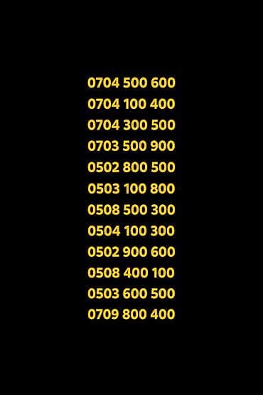 мой новый номер ошка: 0702 702 701 -5000сом 0704 500 600-3000сом 0704 100 400-3000сом — 1