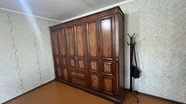старинный шкаф для одежды: Кийим салуучу шкаф, Түз, Жыгач — 8