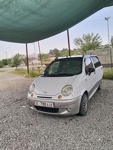 кок талаа: Daewoo Matiz: 2005 г., 0.8 л, Автомат, Бензин, Хетчбек — 5