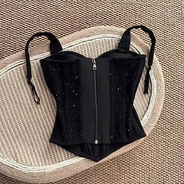бюстгальтер корсет: Корсет, С чашечками, XS, S, M — 2
