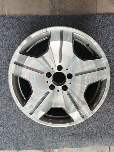 разноширокие: Литые Диски R 18 Mercedes-Benz, Комплект, отверстий - 5, Б/у — 3