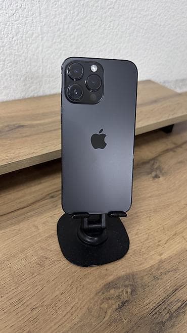 aphone 14: IPhone 14 Pro Max, Б/у, 128 ГБ, Черный, Защитное стекло, В рассрочку, 77 % — 8