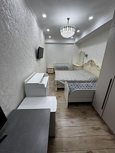 Недвижимость: 2 комнаты, 70 м², Элитка, Асанбай мкр Элитка, 3 этаж, Дизайнерский ремонт — 6