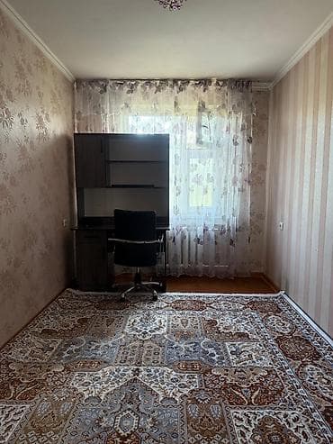 3 комнаты, 58 м², Центральная мечеть 104 серия, 4 этаж, Косметический ремонт — 1