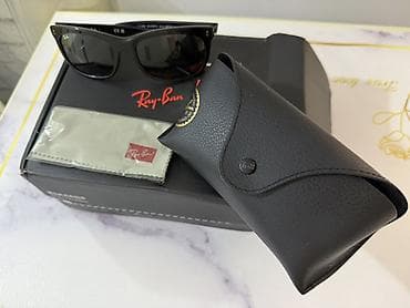 Солнцезащитные очки очки, Ray-Ban, Унисекс, Прямоугольные, Оригинал, Новый