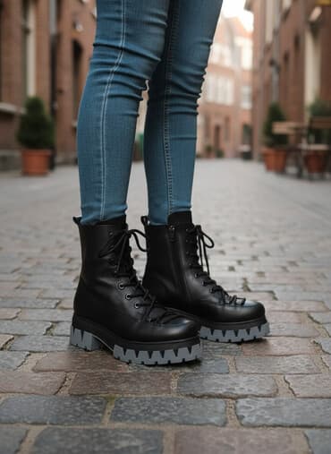 Ботинки зимние женские размер 39,новые кожа и мех натуральный фирма at lalafo.kg Ботинки зимние женские размер 39,новые кожа и мех натуральный фирма