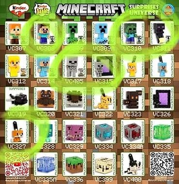 tech deck: Обменяю Стива из Kinder Joy Minecraft на Скелета, или Зомби, или тех — 3