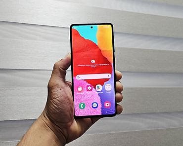 Samsung Galaxy A51, Б/у, 64 ГБ, цвет - Черный, 2 SIM