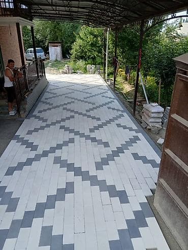 монтаж брусчатки цена: Тротуарная плитка и работы по мощению - Изготовление и укладка — 4