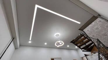 натяжные потолки бишкек фото цены: Натяжной потолок 3D потолки, Глянцевое, Матовое Бесплатный замер, Гарантия, Демонтаж — 29