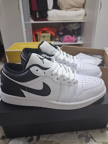 jordan 1: Мужские кроссовки, 41, Air Jordan, Новый, цвет - Белый, Платная доставка — 3