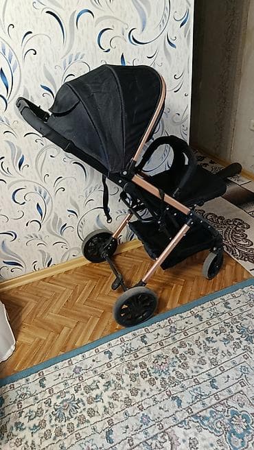 узкие: Прогулочная коляска - Компактная и лёгкая, в классическом чёрном — 2