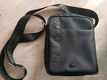 сумка барсетки: Сумка через плечо Lacoste (кросс‑боди) - Компактный вертикальный — 1