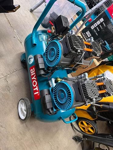 Компрессор BIYOTI Compressor PRO BYT-AC50L - Тип: поршневой at lalafo.kg Компрессор BIYOTI Compressor PRO BYT-AC50L - Тип: поршневой
