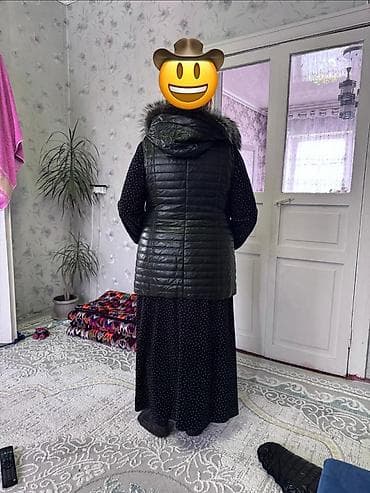 женские зимние куртки: Пуховик, Короткая модель, С мехом, XL, 2XL, L — 10