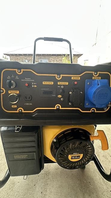 Оңдоп-түзөө жана курулуш: Бензиновый генератор Excalibur SM9500CXE - Максимальная мощность — 4