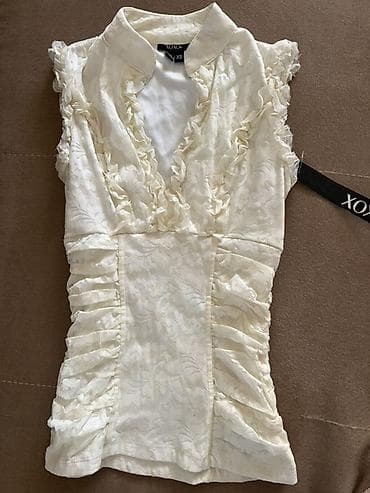 женские черные майки: Топ, Облегающая модель, XS — 1