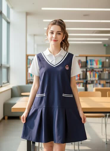 спортивное оборудование: СрочноПродаю сарафанчик платье в корейском школьном стиле* --Размер — 1