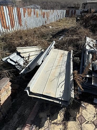 ограда: Листы оцинкованные, забор, ограды 4 метровые, ширина 70 500 сом 2м — 2