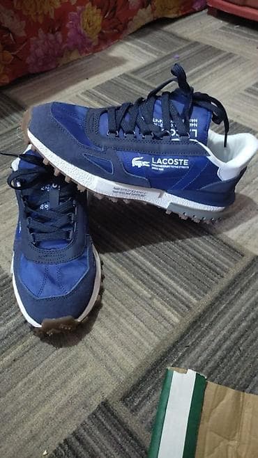 трейл: Мужские кроссовки, 42, Lacoste, Новый, цвет - Синий, Платная доставка — 2