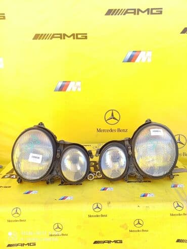 дополнительное освещение на авто: Мерседес W210 фары 
Не ксенон 
В хорошем состоянии
Привозные из Японии — 1