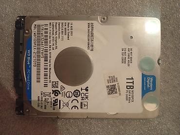 Жесткий диск WD Blue 1TB 2.5" - Модель: Western Digital WD Blue