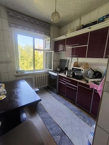 4: 3 комнаты, 63 м², Аламедин-1 мкр 105 серия, 4 этаж, Косметический ремонт — 8