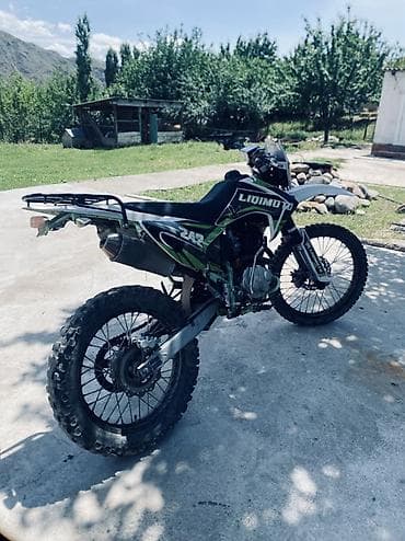 Мототехника: Эндуро-мотоцикл LIFAN/LIQMOTO 242 (стикеры 242), дорожный/внедорожный — 3