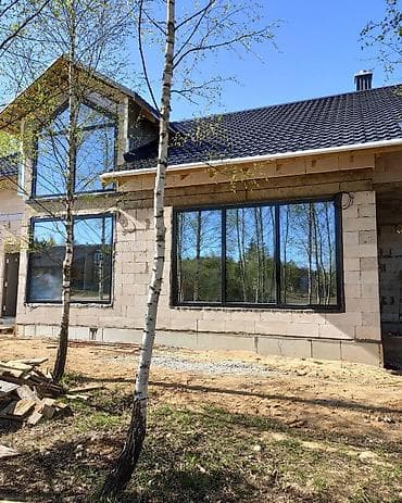 Остекление веранды от наших мастеров на ИССЫК КУЛЕ. Использовали
