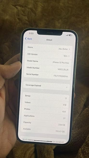 12pro max: IPhone 12 Pro Max, 256 ГБ, 83 % — 3