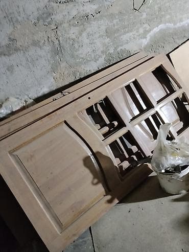 Межкомнатные деревянные двери с фрезеровкой и остеклением - Материал