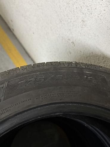 Транспорт: Шины 225 / 55 / R 18, Лето, Б/у, Комплект, Легковые, Корея, Hankook — 3