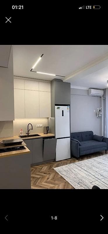 Кыймылсыз мүлк: 1 бөлмө, Толугу менен эмереги бар — 2