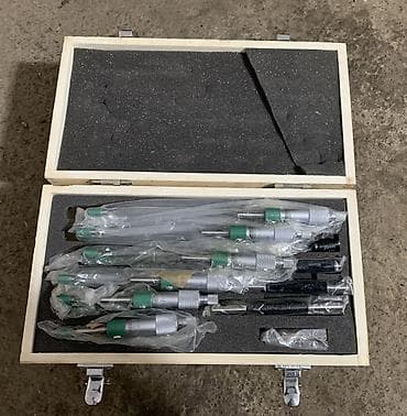 Есть новый набор микрометров Niigata Seiki SK MC105-150ST (Япония) at lalafo.kg Есть новый набор микрометров Niigata Seiki SK MC105-150ST (Япония)