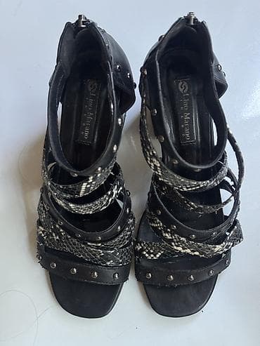 Босоножки, 38, Maison Martin Margiela, Б/у, цвет - Черный — 5