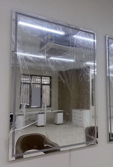 зеркало с подсветкой в ванную: Продается зеркала и колор зона для салона красоты Комплект стильной — 5