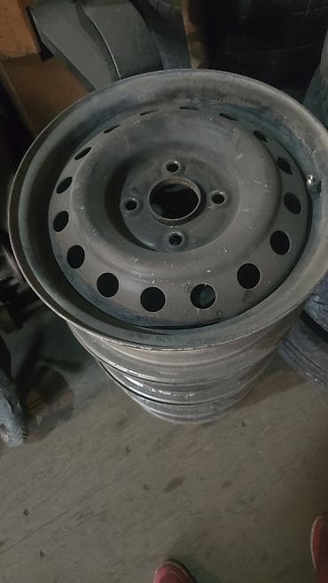 x 5: Железные Диски R 15 Комплект, отверстий - 4 — 1