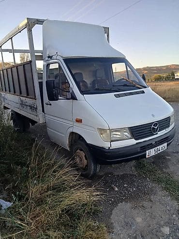 фура тент: Легкий грузовик, Mercedes-Benz, Стандарт, 3 т, Б/у — 2