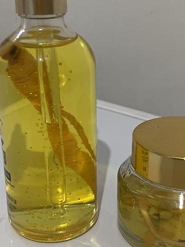 slim patch: Набор для ухода за кожей с женьшенем и коллагеном KUGE Как — 4