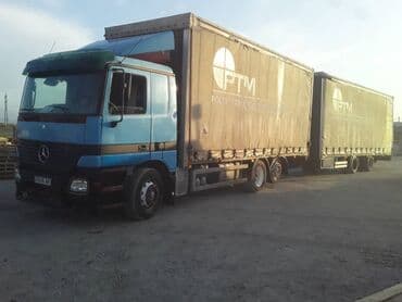 тягач двух мостовой: Тягач, Mercedes-Benz, Тентованный — 5