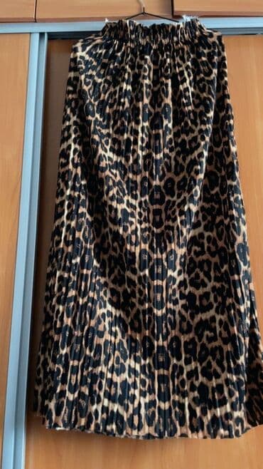 теннисный юбка: Юбка, Модель юбки: Плиссе, Макси, Трикотаж, Высокая талия — 1