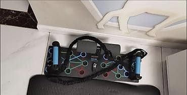 Спорт и отдых: Многофункциональный домашний тренажёр для отжиманий и пресса с — 3