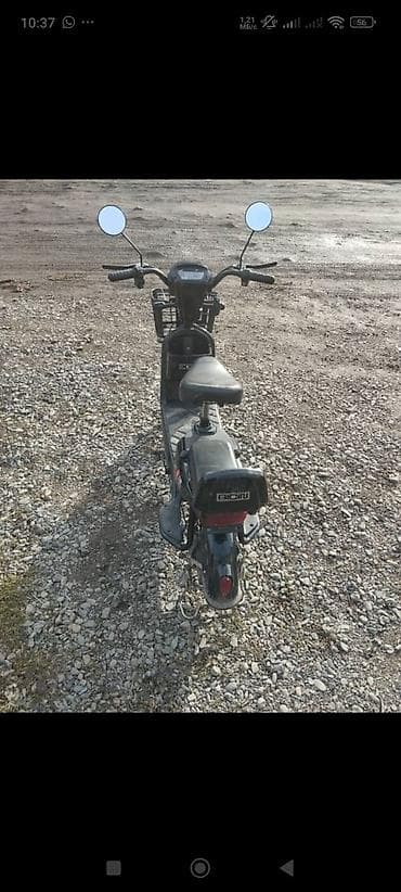 электо мото: Электрический скутер (электровелосипед-скутер) с педалями и цифровой — 2