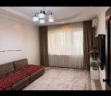 3: 3 комнаты, 98 м², Улан мкр 106 серия улучшенная, 7 этаж, Евроремонт — 10