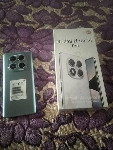 redmi 9 64: Redmi, Redmi Note 14 Pro, Б/у, 256 ГБ, цвет - Серый, 2 SIM — 1