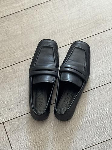 second hend: Лоферы, 37, Mango, Б/у, цвет - Черный, Самовывоз — 1