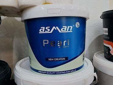 Краска для стен Asman Pearl — декоративное перламутровое покрытие — 1