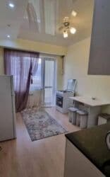 квартира бишкек долгосрочная: 1 комната, Агентство недвижимости, Без подселения, С мебелью полностью — 3